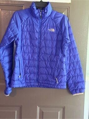 The North Face Women's Blue Puffer Jacket